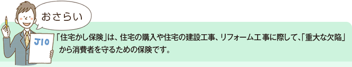 ãä½å®ããä¿éºãã¯ãä½å®ã®è³¼å¥ãä½å®ã®å»ºè¨­å·¥äºããªãã©ã¼ã å·¥äºã«éãã¦ããéå¤§ãªæ¬ é¥ãããæ¶è²»èãå®ãããã®ä¿éºã§ãã